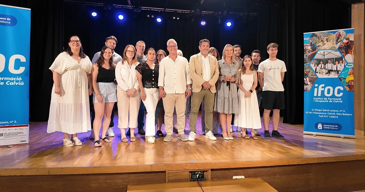 Calvià hires seven qualified young people through the SOIB programme