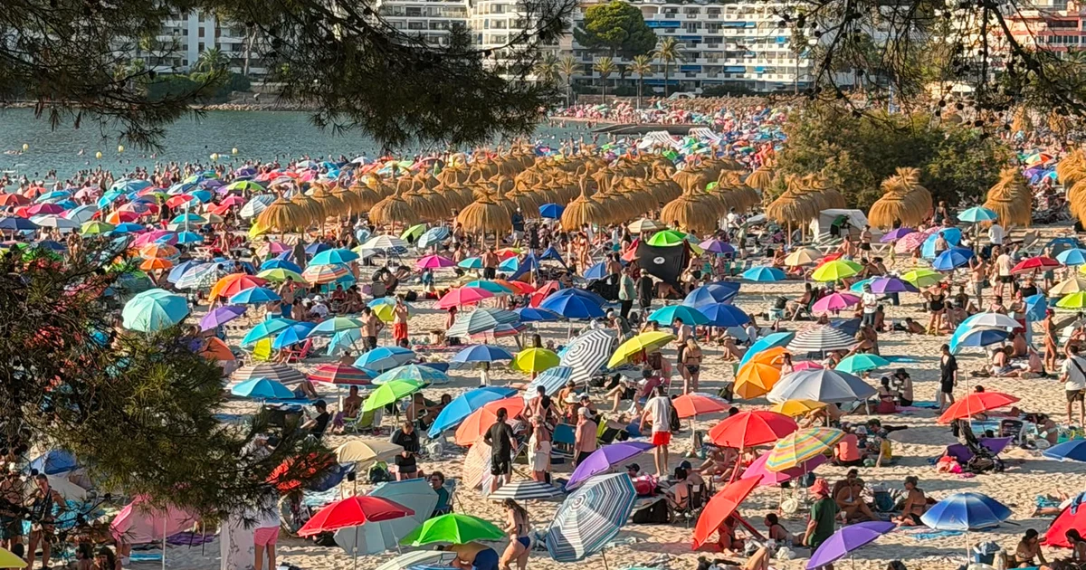 Gran afluencia de público en Calvià durante el eclipse solar